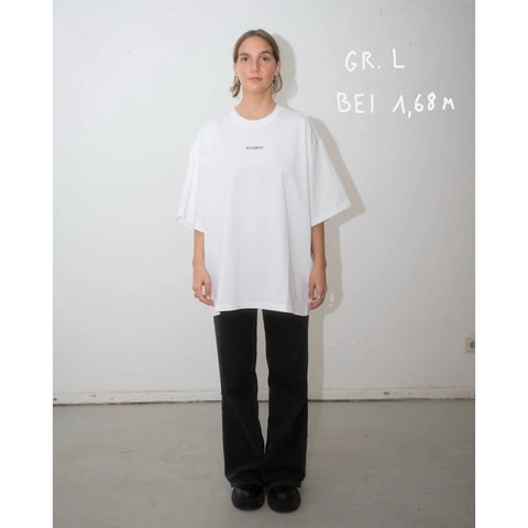 oversized shirt weiß - wie schön du bist