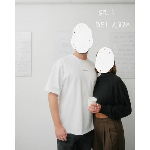 oversized shirt weiß - wie schön du bist