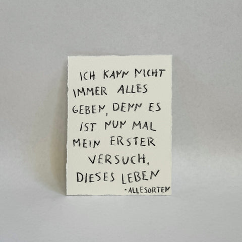 original notiz - erster versuch