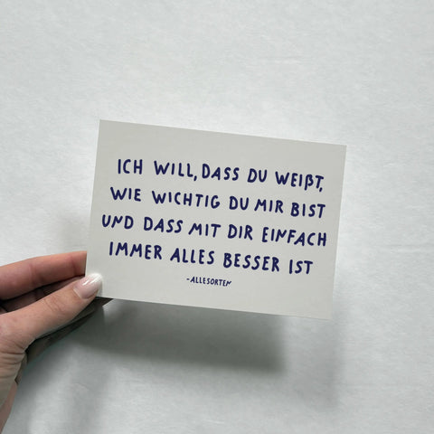 postkarten bundle - liebe