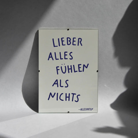print - alles fühlen A4