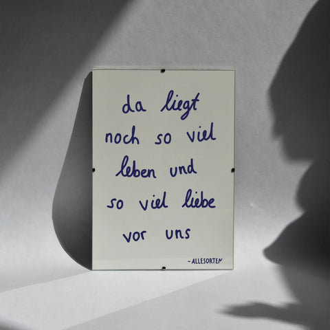 print - so viel leben A4