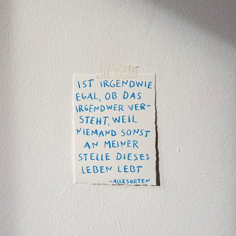 original notiz - egal ob das irgendwer versteht