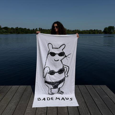 badetuch - bademaus 100cm x 180cm