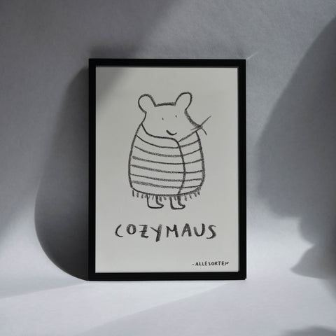 print - cozymaus A4