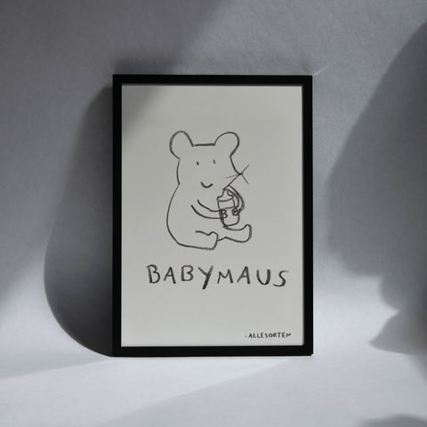 print - babymaus A4