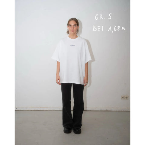 oversized shirt weiß - wie schön du bist