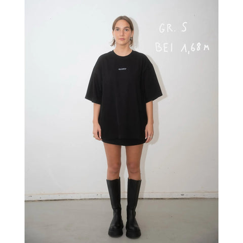 oversized shirt schwarz - wie schön du bist