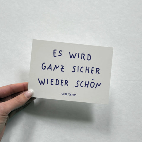 postkarten bundle - leben