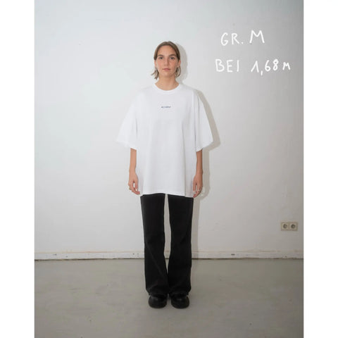 oversized shirt weiß - wie schön du bist