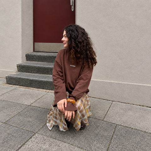 longsleeve bestickt - superpower