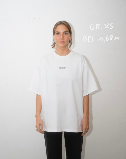 oversized shirt - kaffee statt sorgen