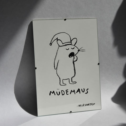 print - müdemaus A4