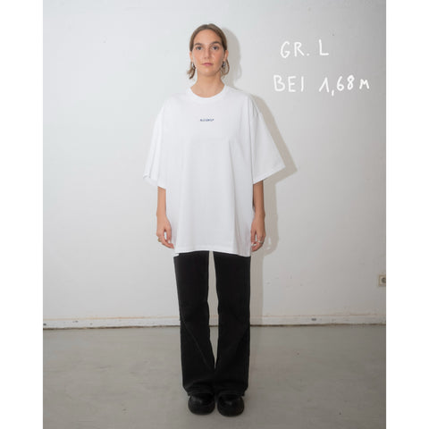 oversized shirt - kaffee statt sorgen