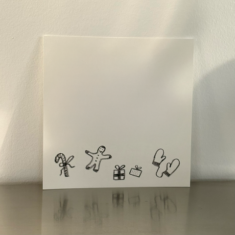 ⁠xl postkarte - mausige weihnachten