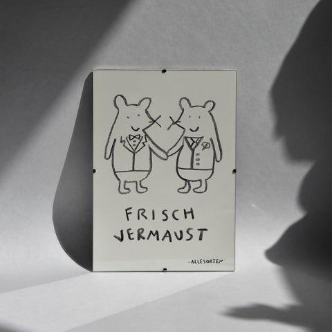 print - hochzeitsmaus mausmann/mausmann A4