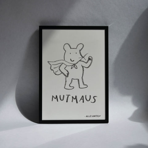 print - mutmaus A4