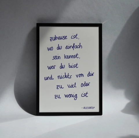 print - zuhause