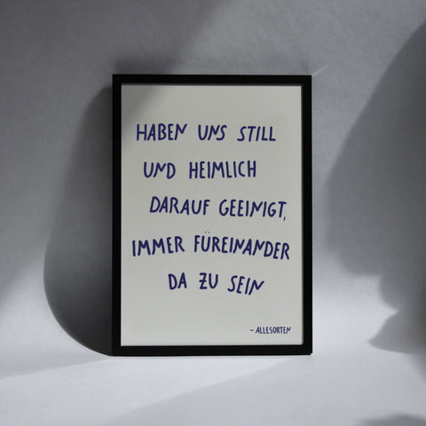 print - still und heimlich