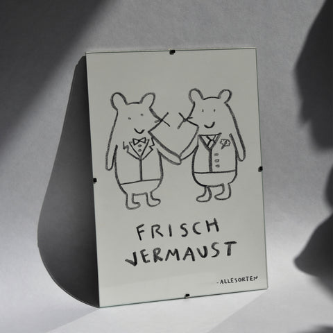 print - hochzeitsmaus mausmann/mausmann A4