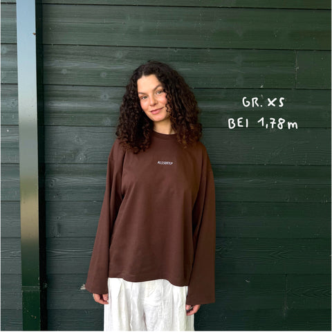 longsleeve bestickt - superpower