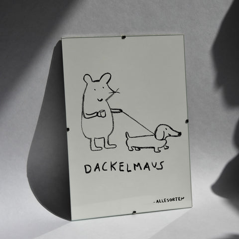 print - dackelmaus A4